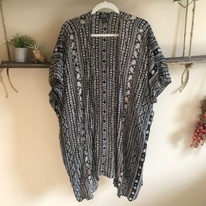 Boho Patterned Kimono
